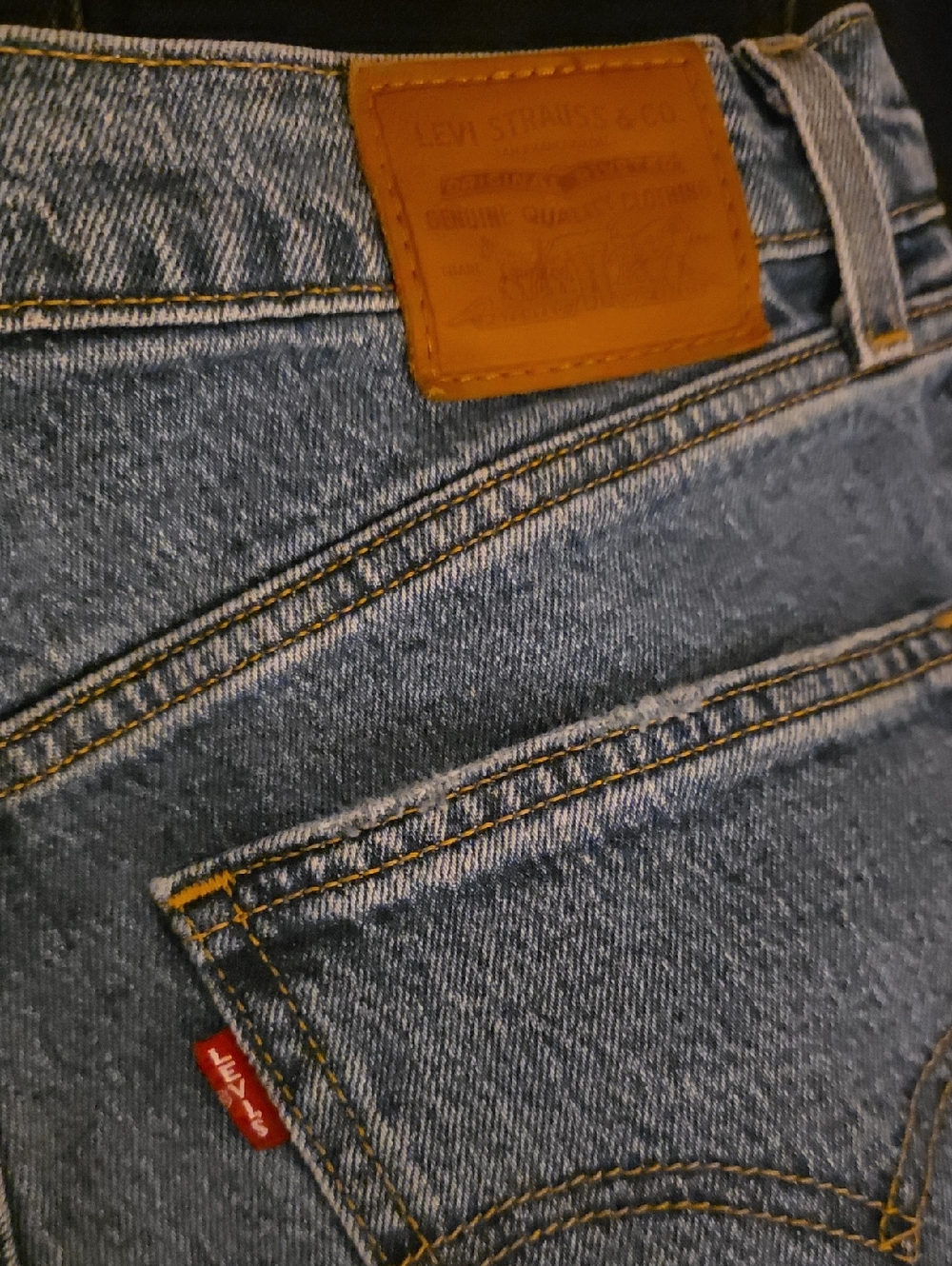 Levi's '70s High Flare Jean 30W 32L In Sonoma Walks (Medium Wash) - Picture 10 of 10